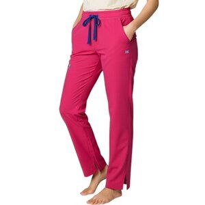 Figs Kade Cargo Scrub Pants in Raspberry Sorbet Color Women's Size XS